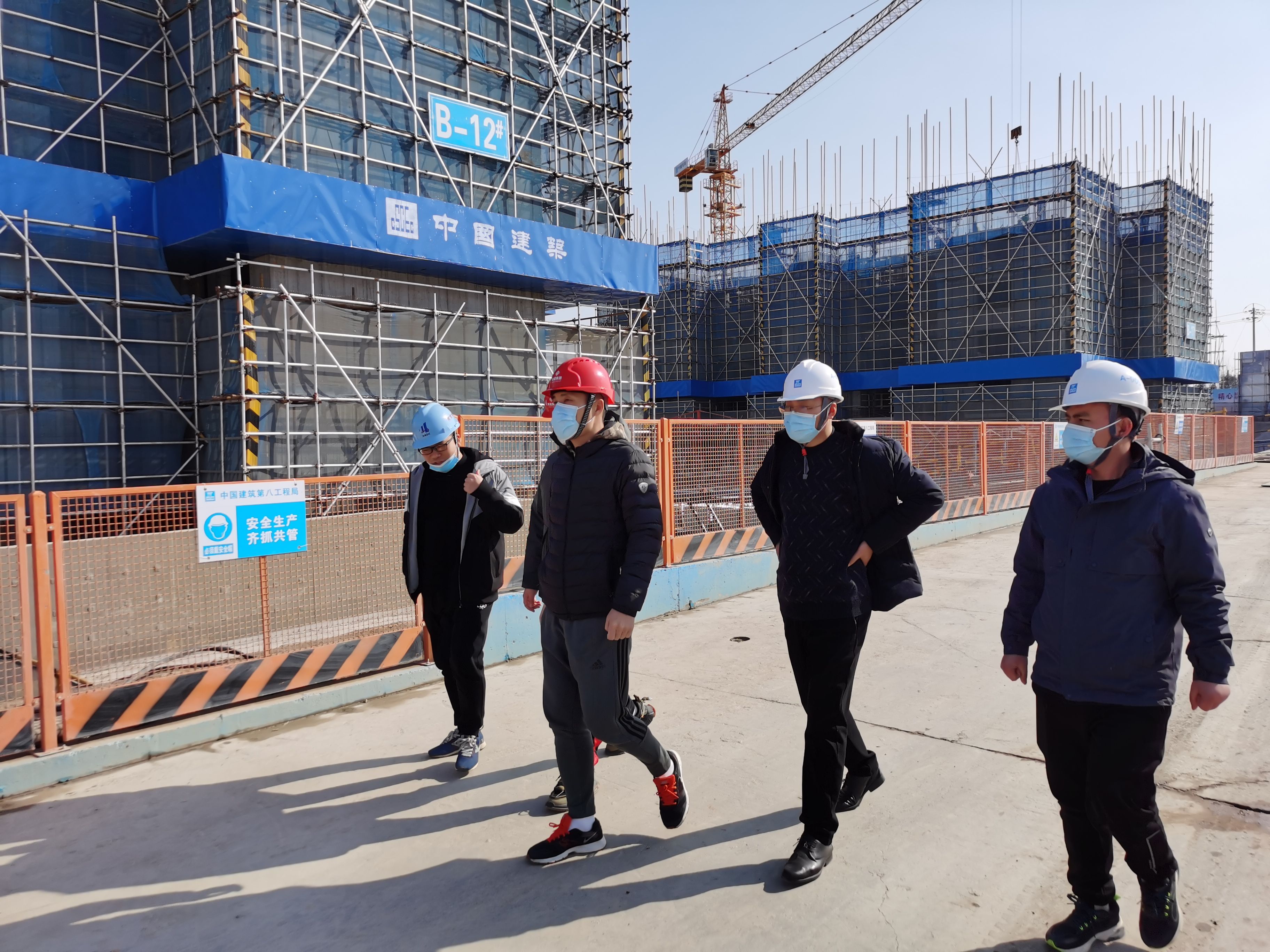 聚焦春节不歇工 盘城2号地块力争