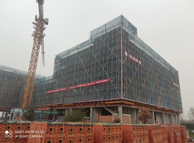 预计8月尾交付使用  长芦卫生院项目冲刺最后阶段