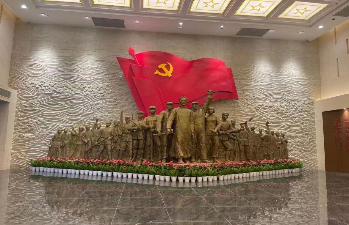 打造红色文化新品牌  江北新区红色广场项目开馆