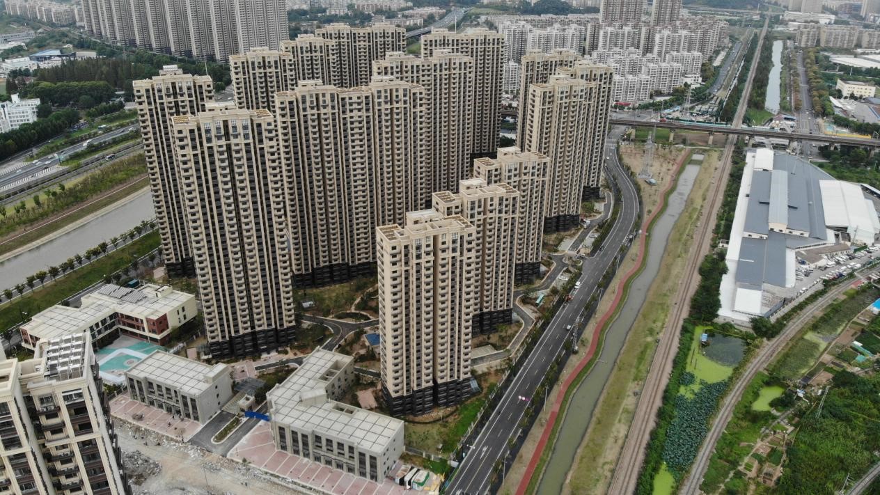 泰山包管房片区2301套包管房进入收尾阶段