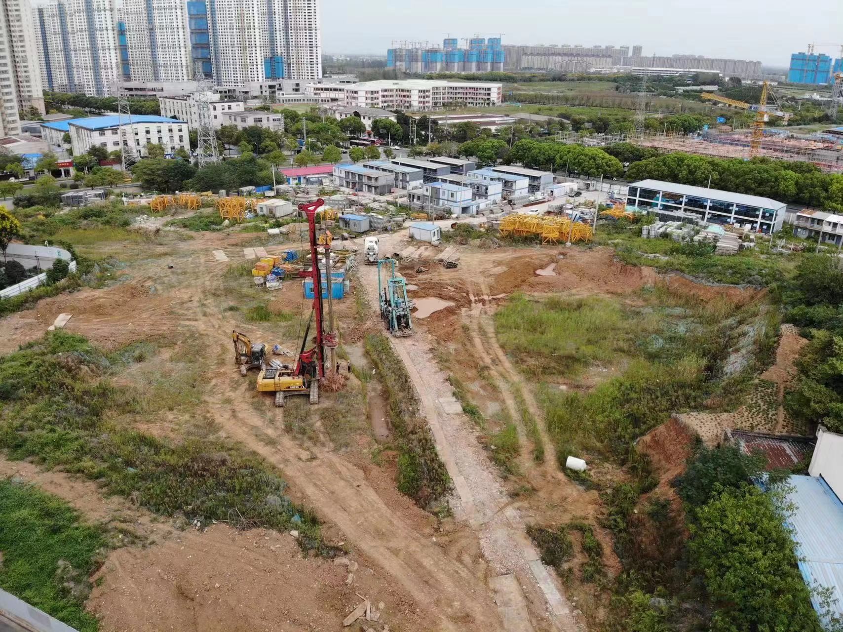 1262套！芳庭潘园二期B区经济适用房试桩竣事 